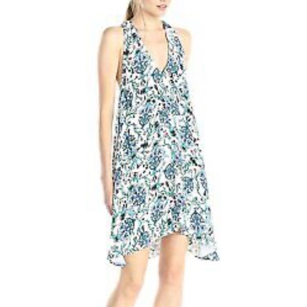 Rachel Zoe Floral Print Knee-Length Dress Size 6